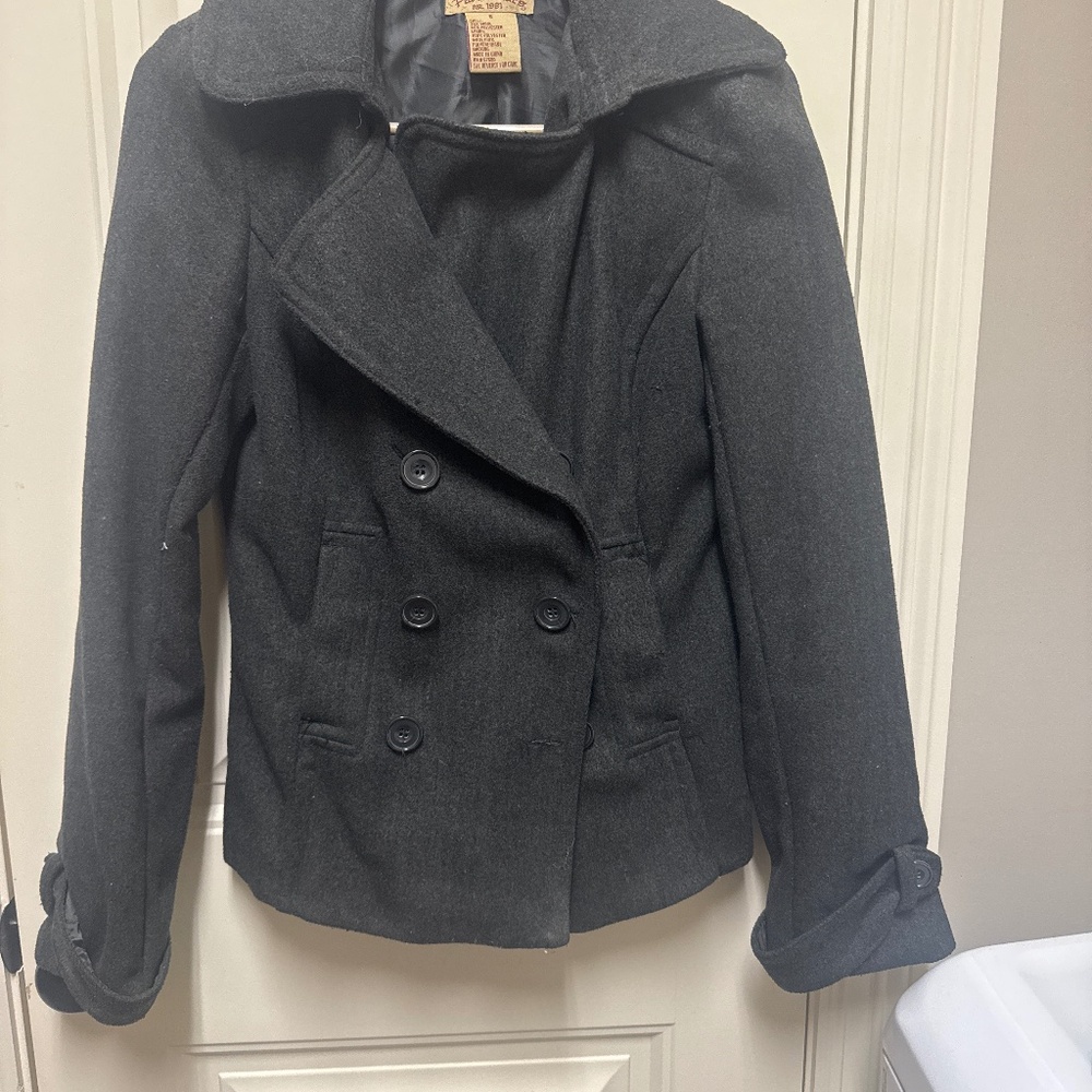 Wool peacoat